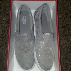 Coach slip on sneakers